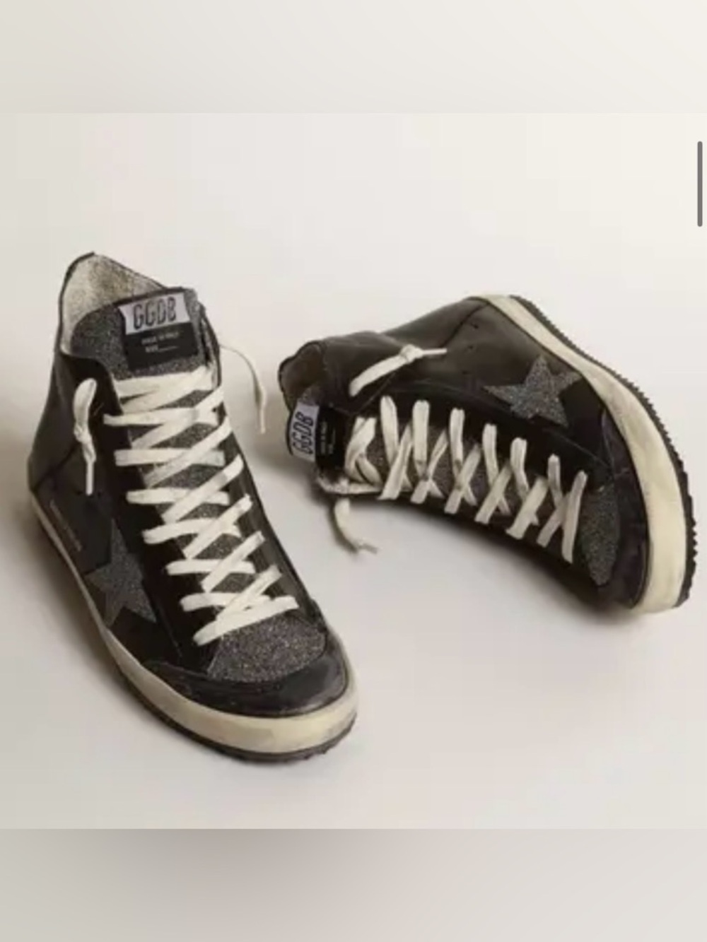 NWT Golden Goose Svarowsky Crystal Francy Penstar Classic